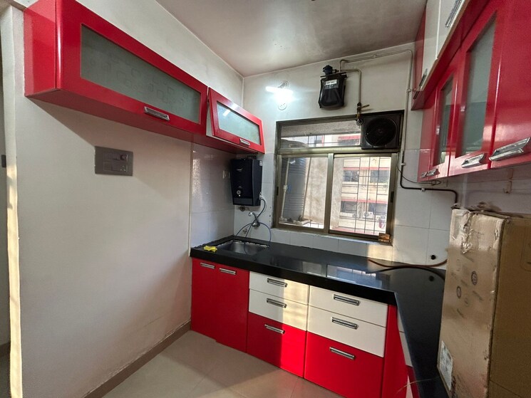 Kitchen, swastik-residency-1 2 Bedroom 700 Sq.Ft. Apartment In Ghodbunder Road Thane 8973663