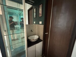 Bathroom in 2 BHK Apartment at Soham Tropical Lagoon, Ghodbunder Road – for Sale