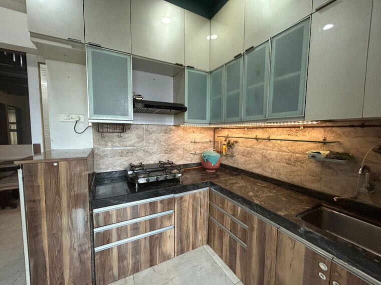 Kitchen, soham-tropical-lagoon 2 Bedroom 750 Sq.Ft. Apartment In Ghodbunder Road Thane 8973679