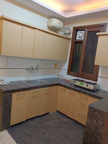 Kitchen in 2 BHK Builder Floor at Lajpat Nagar 4 – for Rent