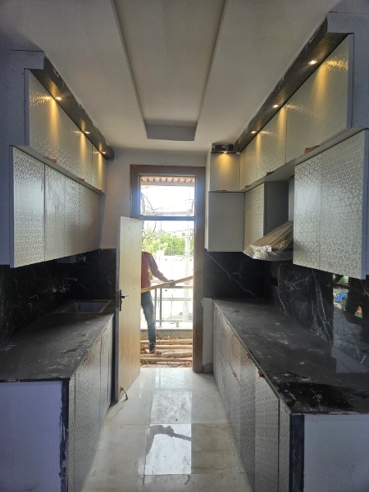 Kitchen, aimnabad 3 Bedroom 1650 Sq.Ft. Builder Floor In Aimnabad Greater Noida 8973706