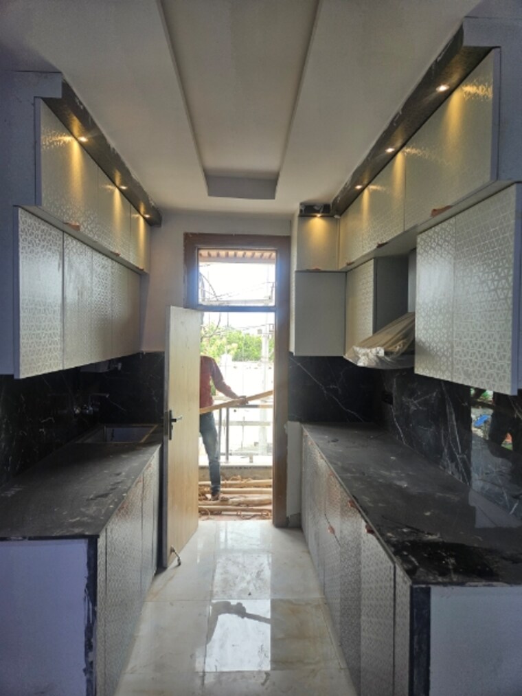 Kitchen, aimnabad 3 Bedroom 1650 Sq.Ft. Builder Floor In Aimnabad Greater Noida 8973706