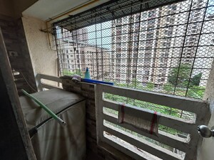 Balcony in 2 BHK Apartment at Cosmos Jewels, Ghodbunder Road – for Sale