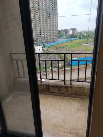 Balcony in 1 BHK Apartment at Raunak City Phase 3, Kalyan West – for Sale