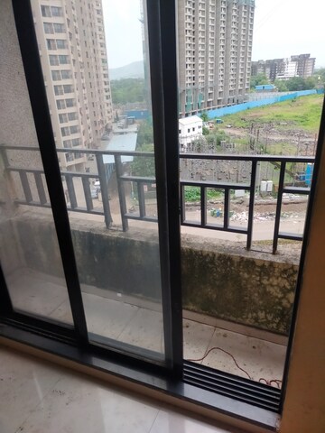Balcony in 1 BHK Apartment at Raunak City Phase 2, Kalyan West – for Rent
