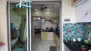 Kitchen in 3 BHK Apartment at Soham Tropical Lagoon, Ghodbunder Road – for Sale