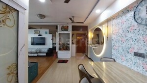 Bathroom in 3 BHK Apartment at Soham Tropical Lagoon, Ghodbunder Road – for Sale