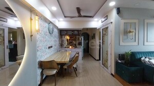Kitchen in 3 BHK Apartment at Soham Tropical Lagoon, Ghodbunder Road – for Sale