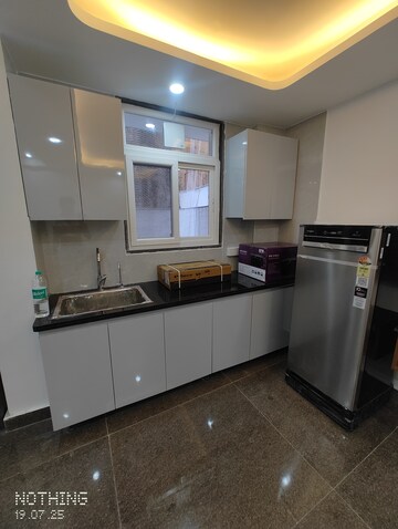 Kitchen in Studio Builder Floor at Sector 45 – for Rent