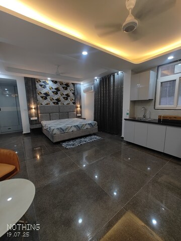 Living Room in Studio Builder Floor at Sector 45 – for Rent