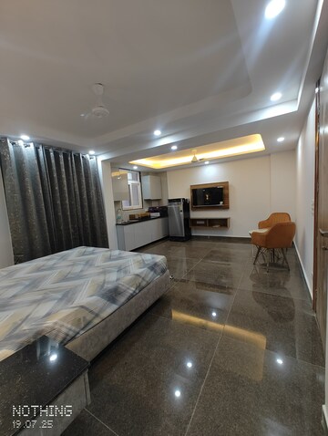 Living Room in Studio Builder Floor at Sector 45 – for Rent