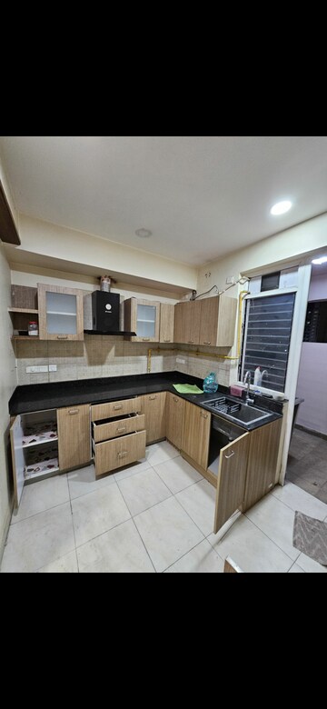 Kitchen in 3 BHK Apartment at Puri Pranayam, Sector 82 – for Rent