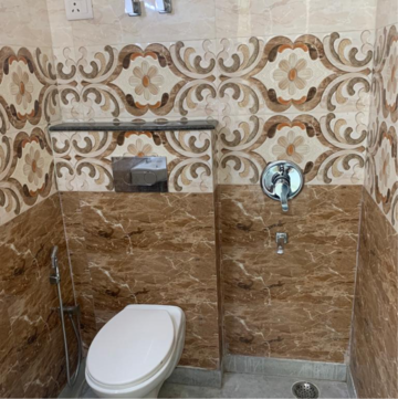 Bathroom in 1.5 BHK Villa at Sector 23 – for Rent