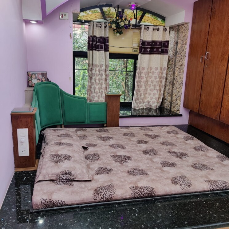 Bedroom, highland-tower 3 Bedroom 950 Sq.Ft. Apartment In Guatam Nagar Mumbai 8974019