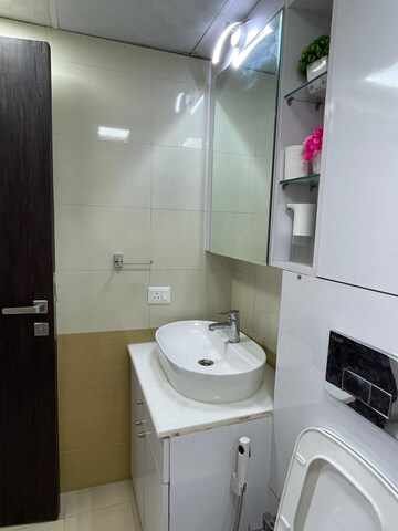 Bathroom in 2 BHK Apartment at Windsor Paradise 2, Raj Nagar Extension – for Rent