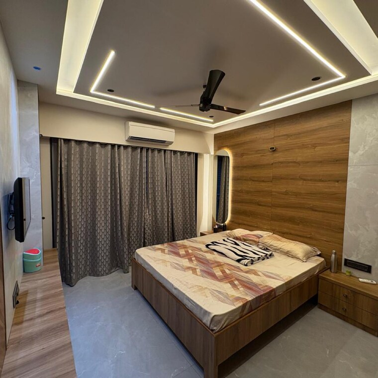 Bedroom, the-spring 4 Bedroom 2650 Sq.Ft. Apartment In Kalamboli Sector 20 Navi Mumbai 8974063