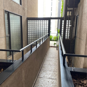 Balcony in 2.5 BHK Apartment at Lodha New Cuffe Parade, Wadala Truck Terminal – for Rent