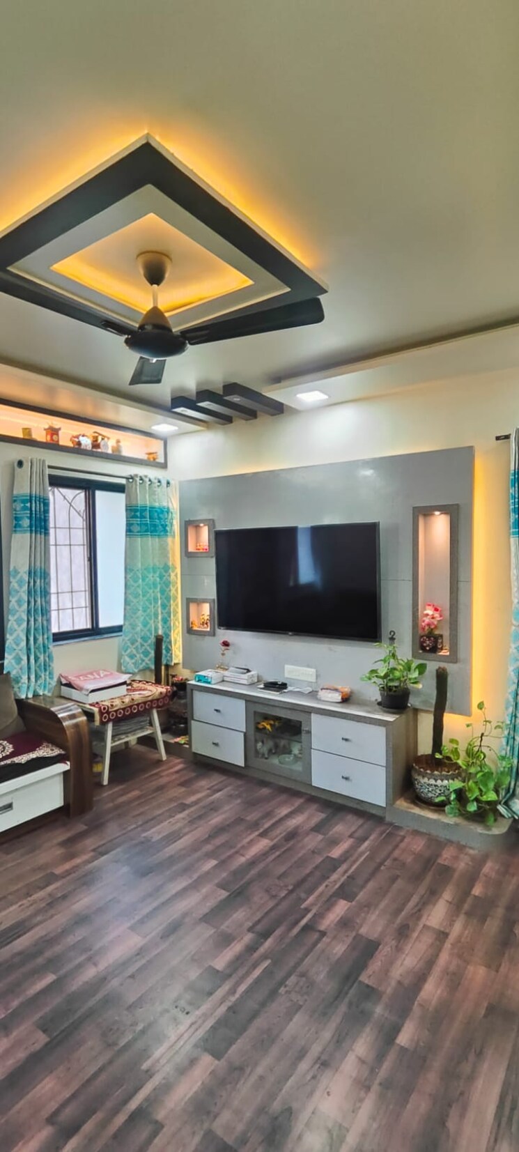 Living Room, aditya-garden-city 2 Bedroom 900 Sq.Ft. Apartment In Warje Pune 8974128