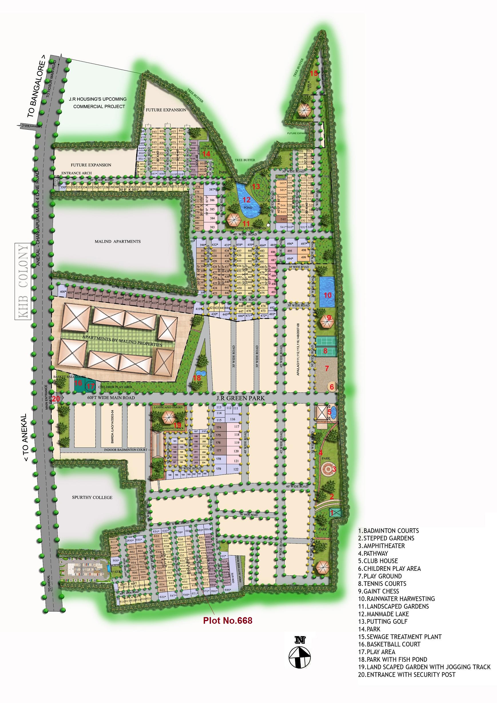 Plot For Sale in Jr Green Park