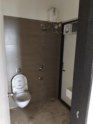 Bathroom in 1 BHK Apartment at Ashar Metro Towers, Vartak Nagar – for Sale