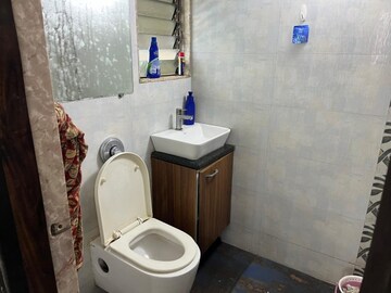 Bathroom in 2 BHK Apartment at Raj Uday Apartment, Sanpada – for Sale