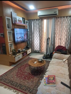 Living Room in 2 BHK Apartment at Raj Uday Apartment, Sanpada – for Sale