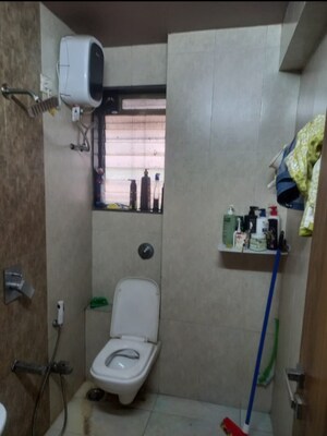 Bathroom in 2 BHK Apartment at Raj Uday Apartment, Sanpada – for Sale