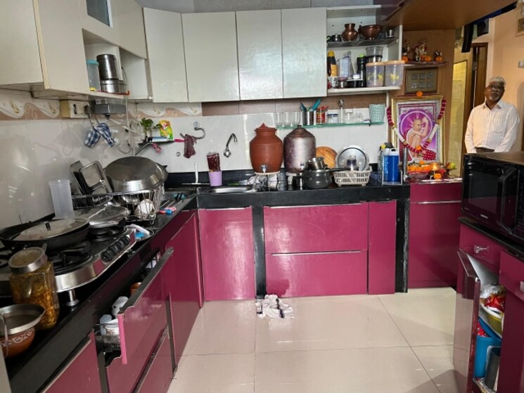 Kitchen, raj-uday-apartment 2 Bedroom 1100 Sq.Ft. Apartment In Sanpada Navi Mumbai 8974337