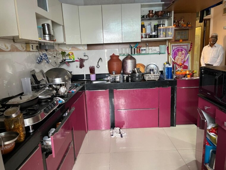 Kitchen, raj-uday-apartment 2 Bedroom 1100 Sq.Ft. Apartment In Sanpada Navi Mumbai 8974337