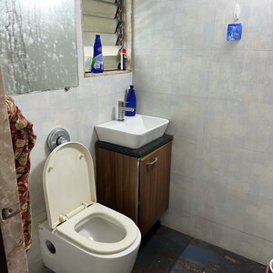 Bathroom in 2 BHK Apartment at Raj Uday Apartment, Sanpada Sector 1 – for Sale