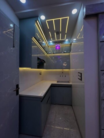 Kitchen in 3 BHK Builder Floor at Sector 35 – for Sale