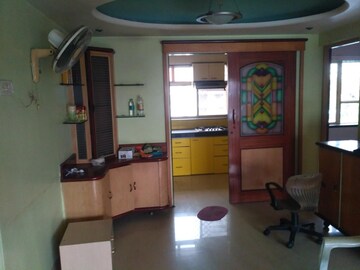Living Room in 4 BHK Apartment at Eugene Apartment, Borivali West – for Sale