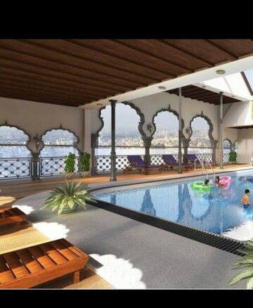 Bedroom in 3 BHK Apartment at Samrin Heritage, Panch Pakhadi – for Sale