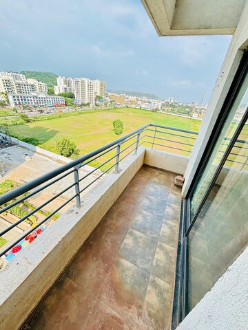 Balcony in 2 BHK Apartment at Vascon Citron Phase 1, Wagholi – for Rent