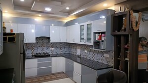 Kitchen in 4 BHK Builder Floor at Dwarika Raj Garden City, Raj Nagar Extension – for Sale