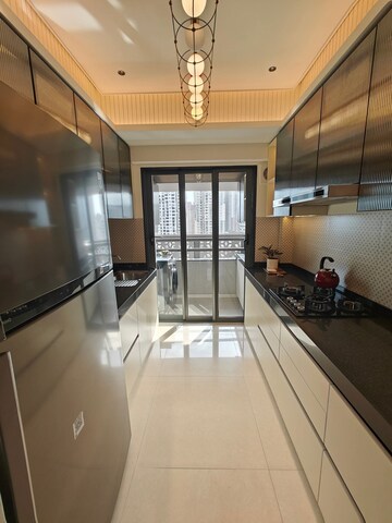Kitchen in 2 BHK Apartment at Lodha Vista, Lower Parel – for Rent