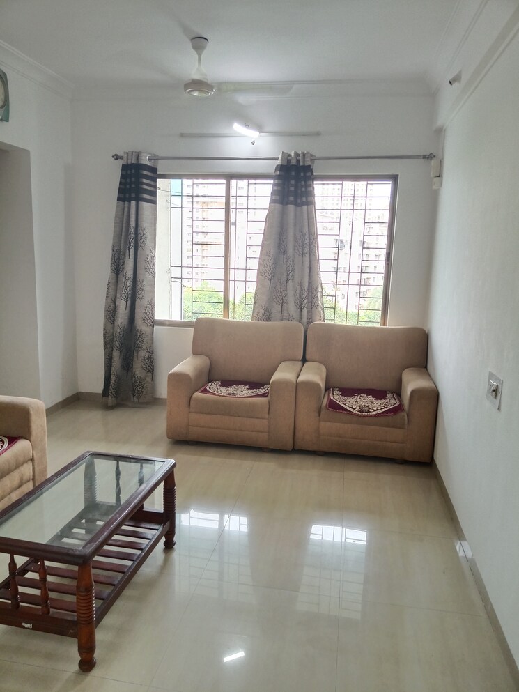 Living Room, vijay-garden 1 Bedroom 400 Sq.Ft. Apartment In Ghodbunder Road Thane 8974639