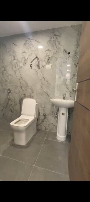 Bathroom in 1 BHK Builder Floor at Chattarpur – for Sale