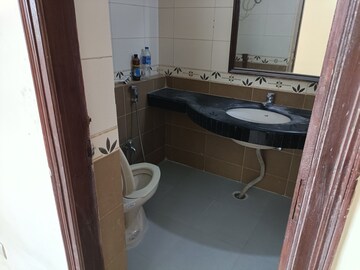 Bathroom in 3 BHK Apartment at Parsvnath Green Ville, Sector 48 – for Rent