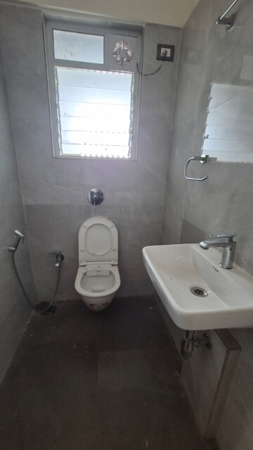 Bathroom in 1 BHK Apartment at Siddheshwar Shivoham Enclave, Borivali East – for Rent