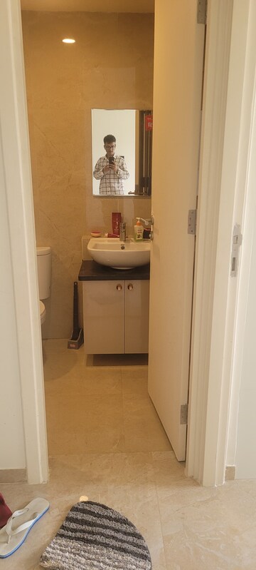 Bathroom in 1 BHK Apartment at Hiranandani Torino, Bannerghatta – for Rent