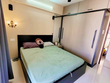 Bedroom in 2 BHK Apartment at Sawan Plaza CHS, Kopar Khairane – for Rent