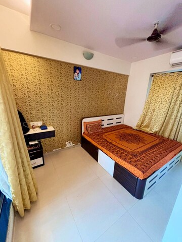 Bedroom in 2 BHK Apartment at Sawan Plaza CHS, Kopar Khairane – for Rent