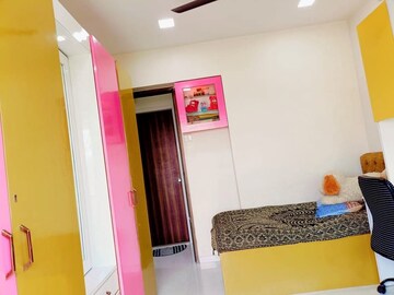 Bedroom in 3 BHK Apartment at Sai Ganesh Ghansoli, Ghansoli – for Rent
