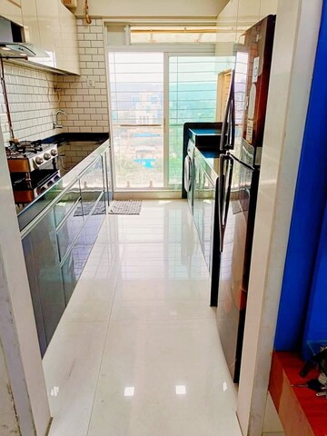Balcony in 3 BHK Apartment at Sai Ganesh Ghansoli, Ghansoli – for Rent