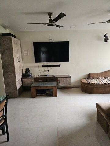Living Room in 2 BHK Apartment at Happy Valley, Manpada – for Rent