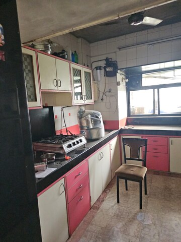 Kitchen in 2 BHK Apartment at Happy Valley, Manpada – for Rent