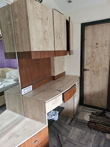 Kitchen in 2 BHK Apartment at Happy Valley, Manpada – for Rent