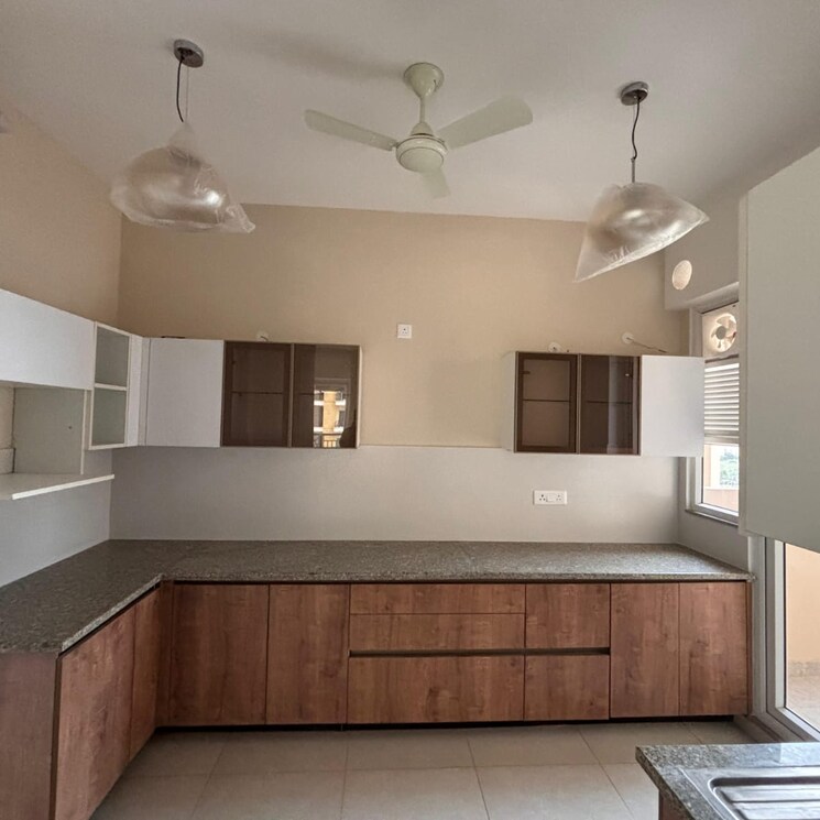 Kitchen, aba-ivy-county 3 Bedroom 1010 Sq.Ft. Apartment In Sector 75 Noida 8974846