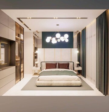 Bedroom in 2 BHK Apartment at Arihant Sparsh Vashi, Vashi Sector 26 – for Sale